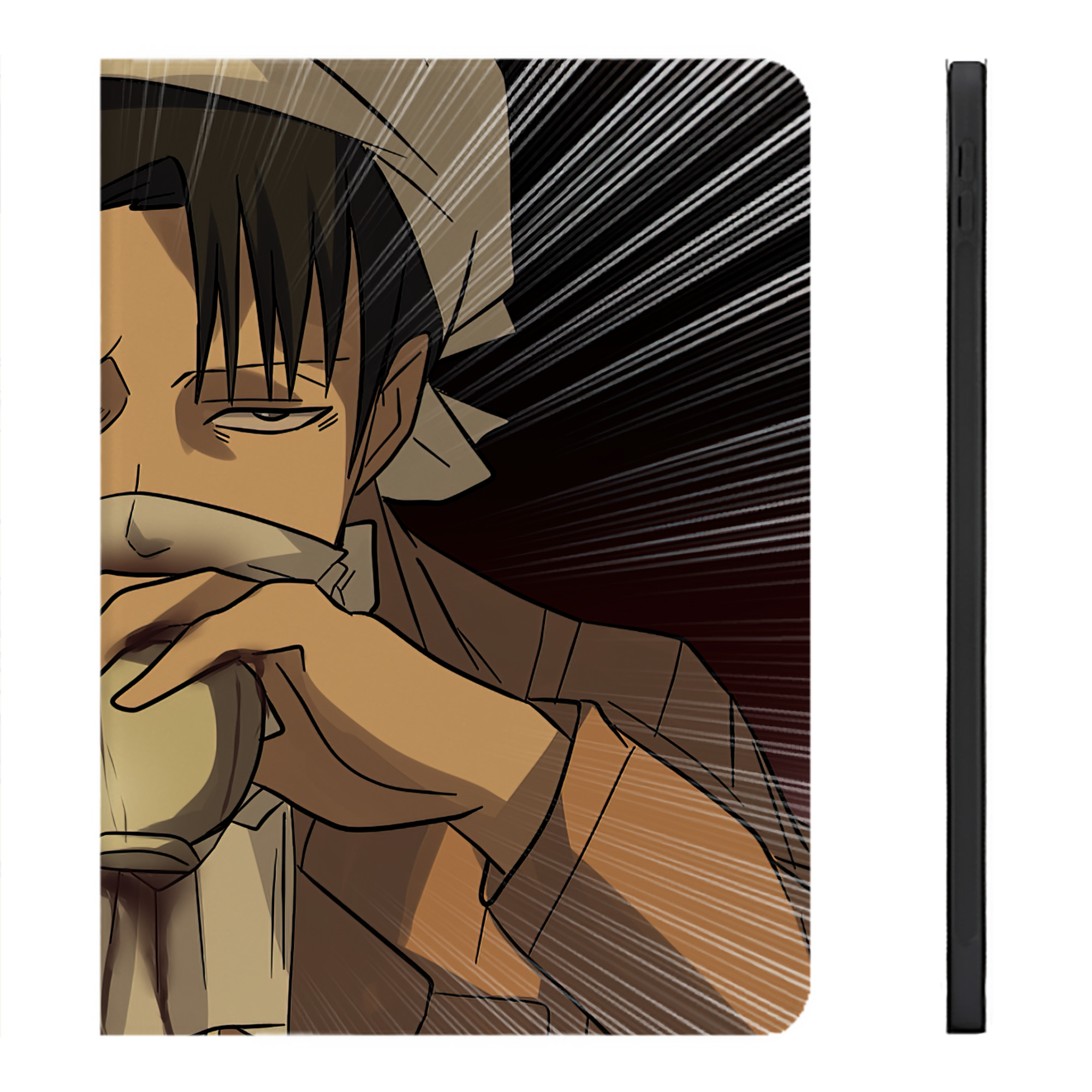 （画像用） 進撃の巨人 Attack on Titan IPadケース ペンホルダー付き ブックスタイルデザイン